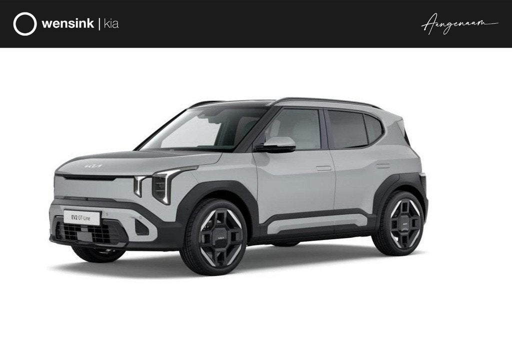 Kia EV2 GT-Line 61 kWh | Glazen schuif-/kanteldak | Harman K, Auto's, Kia, 413 km, 136 pk, Overige modellen, 180 min