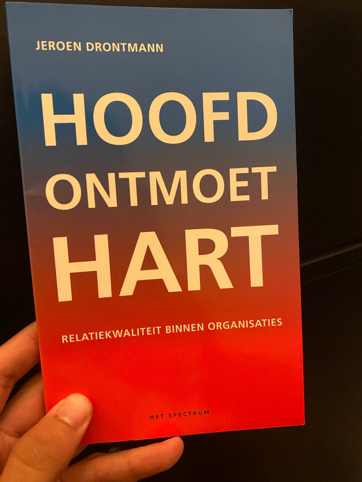 Hoofd ontmoet Hart - Jeroen Drontmann, Ophalen of Verzenden, Zo goed als nieuw, Nederland