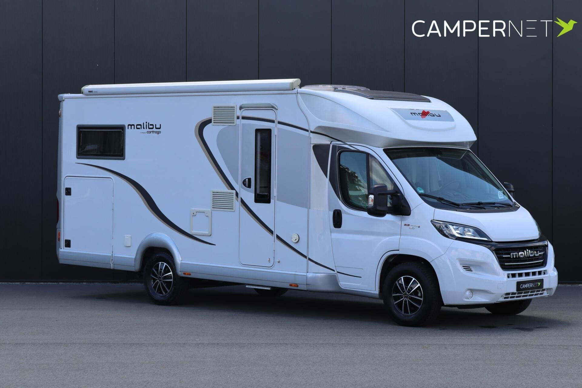 Carthago Malibu T460 2.3 Multijet 150pk | Lengtebedden | Dub, Caravans en Kamperen, Tot en met 2, 7 tot 8 meter, Bedrijf, Half-integraal
