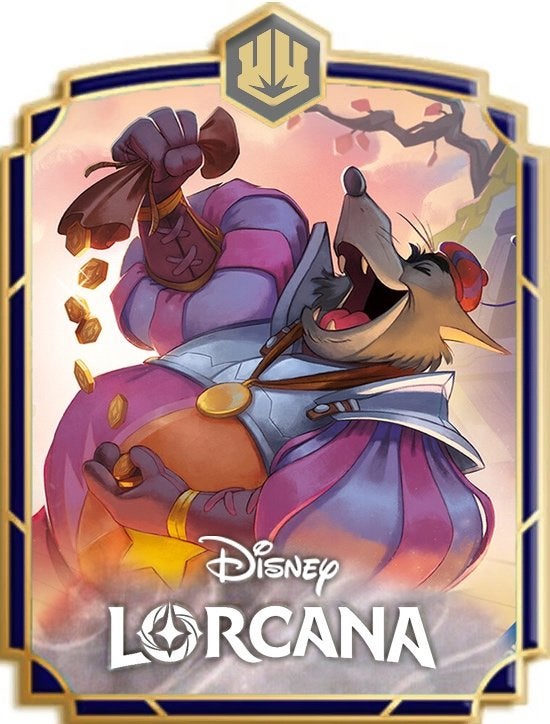 Disney Lorcana - Sheriff of Nottingham Corrupt Official Pin, Ophalen of Verzenden, Nieuw, Overige typen