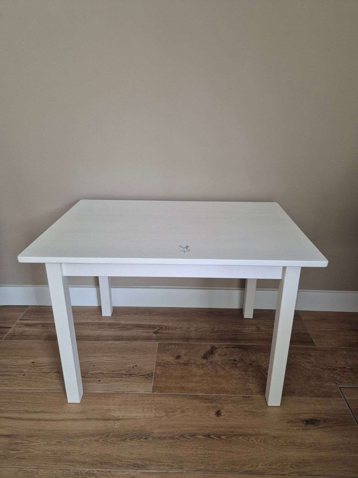 Ikea Kritter kindertafel wit 59x50 cm, Kinderen en Baby's, Ophalen, Gebruikt, Tafel(s)