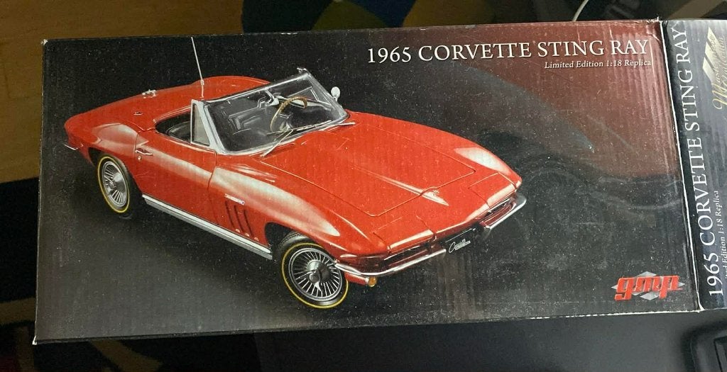 GMP 1965 Corvette Sting Ray  1:18, Hobby en Vrije tijd, Ophalen of Verzenden, Nieuw, Auto, Overige merken