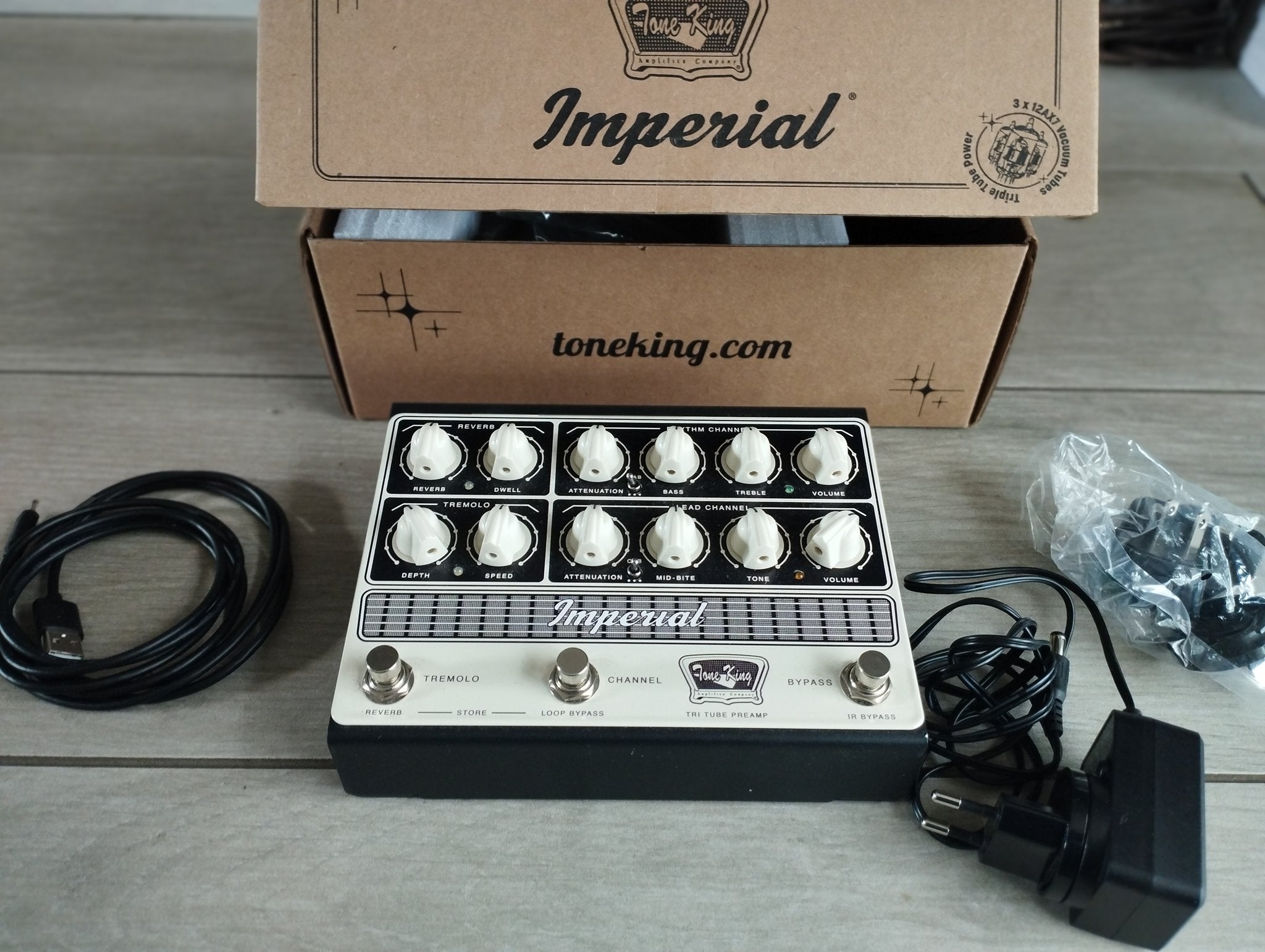 Tone King Imperial Preamp Pedal, Ophalen of Verzenden, Zo goed als nieuw