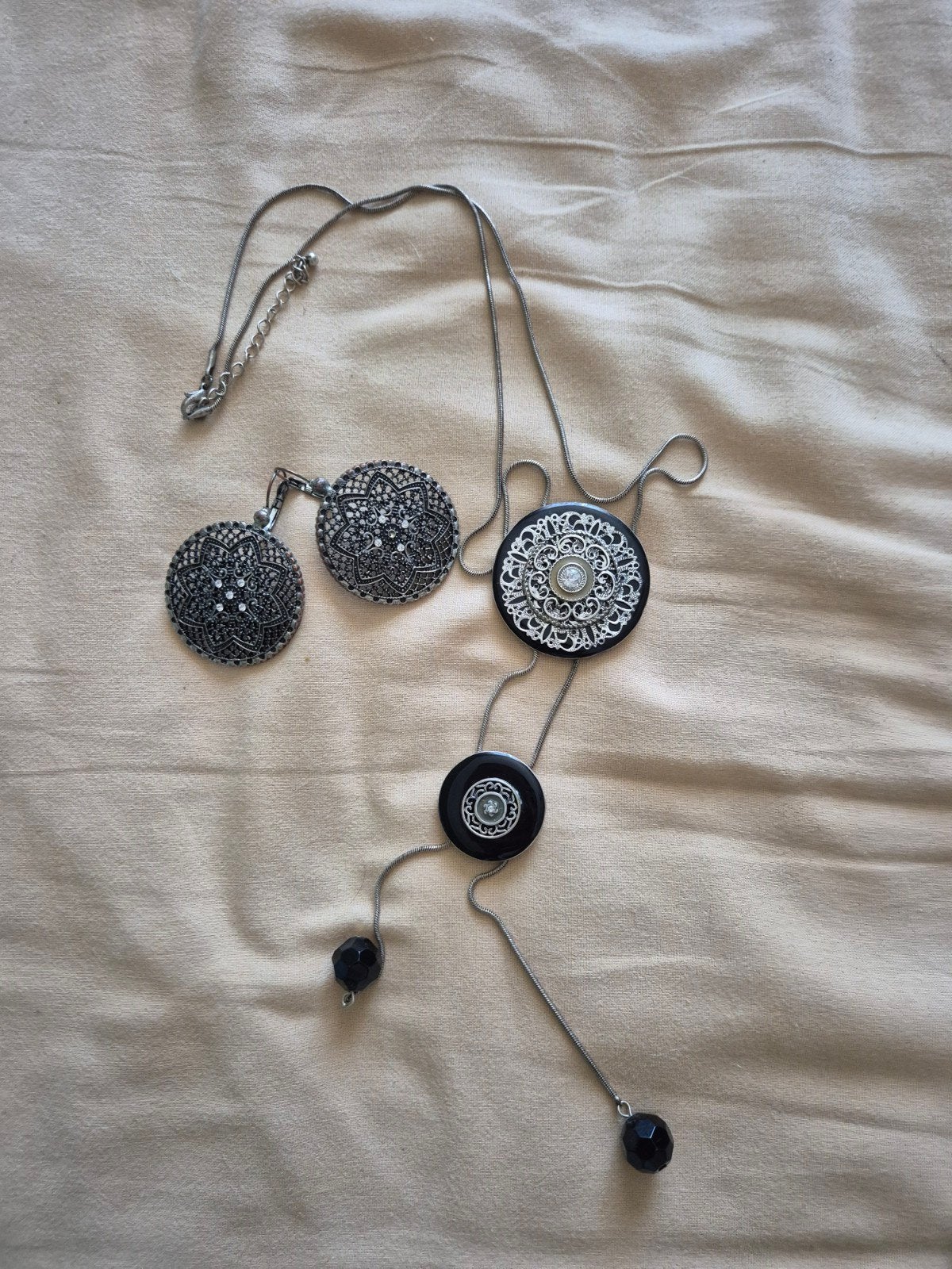 Sieraden, Sieraden, Tassen en Uiterlijk, Kettingen, Ophalen of Verzenden, Gebruikt, Overige kleuren, Overige materialen