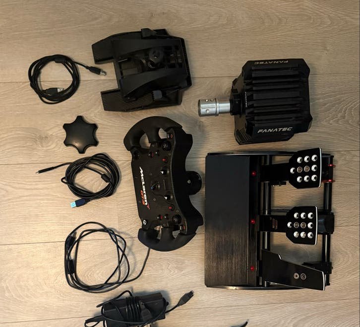 Fanatec bundel CSL DD, McLaren GT3, ClubSport V3, Ophalen, Overige merken, Gebruikt