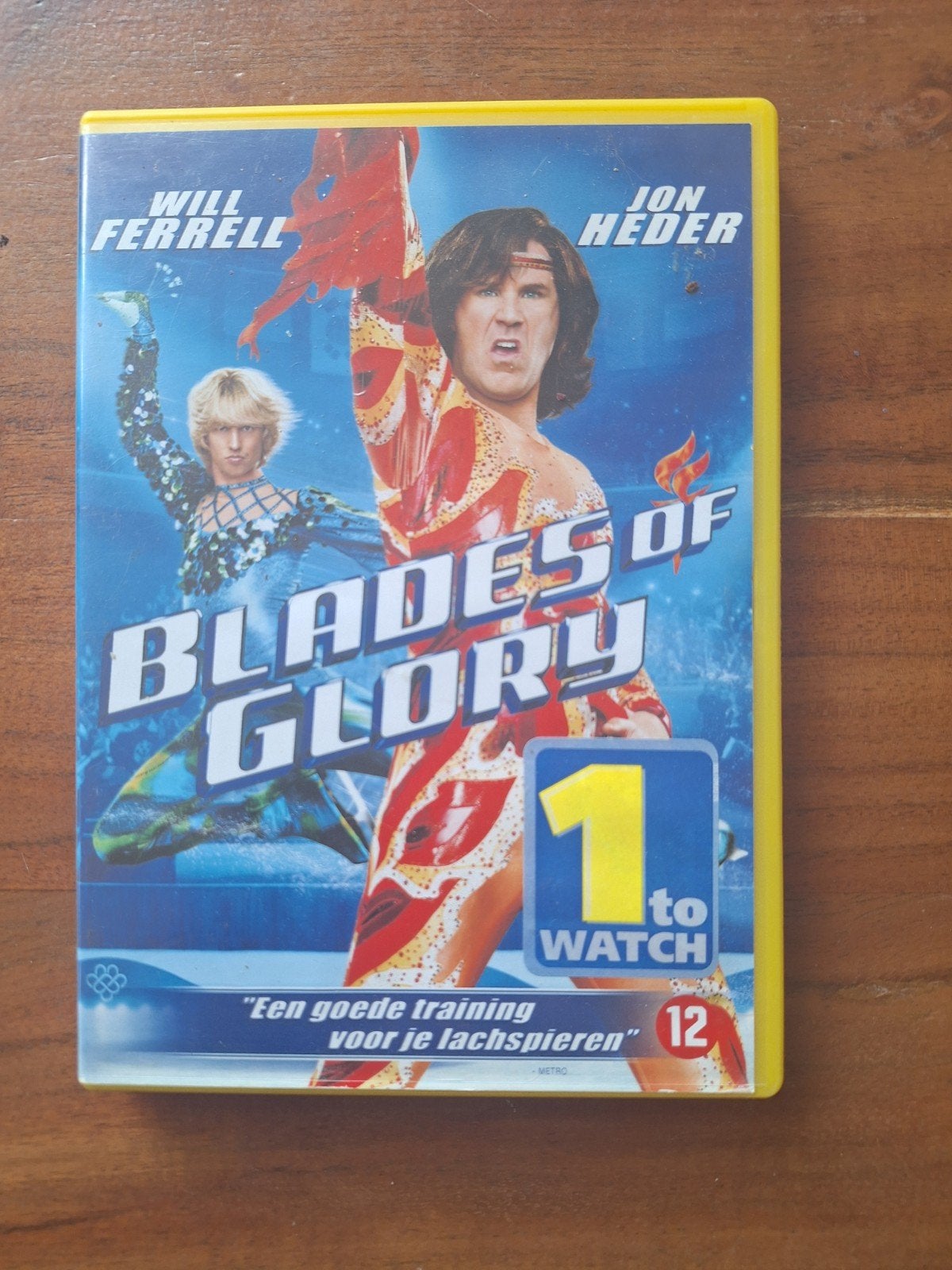 Blades of Glory DVD - Komedie met Will Ferrell, Nederlands, Ophalen of Verzenden, Inclusief doosje, Vanaf 12 jaar
