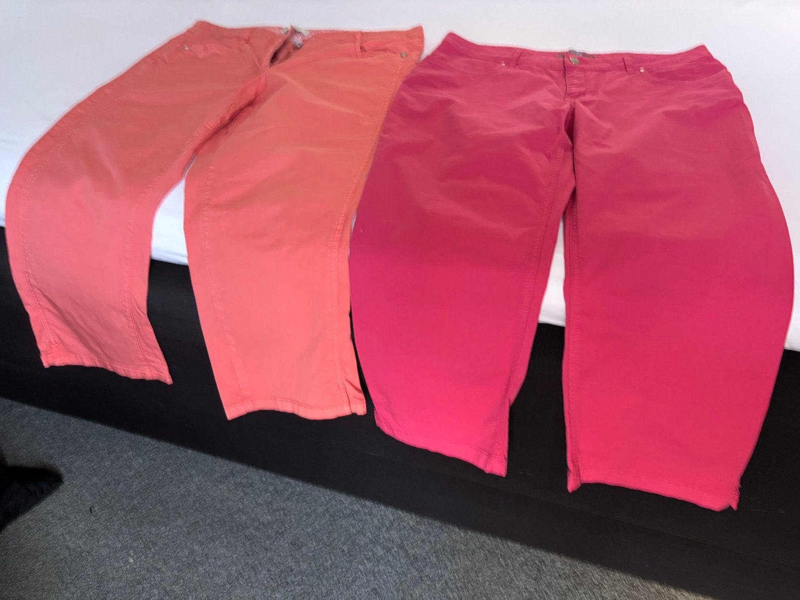 Prachtige zomerbroeken, Overige kleuren, Ophalen of Verzenden, Zo goed als nieuw, Maat 42/44 (L)