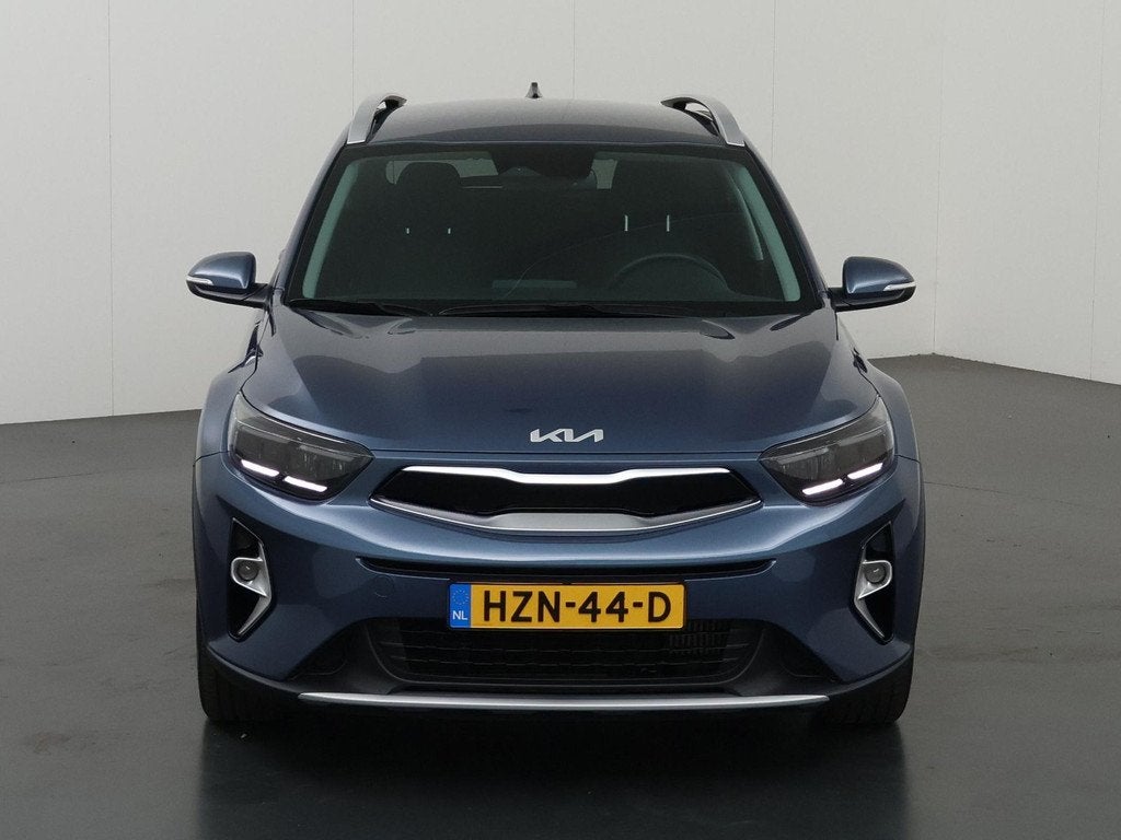 Kia Stonic 1.0 T-GDi MHEV DynamicPlusLine | Keyless | Naviga, Auto's, Kia, 1160 kg, Euro 6, Blauw, Automatische klimaatregeling
