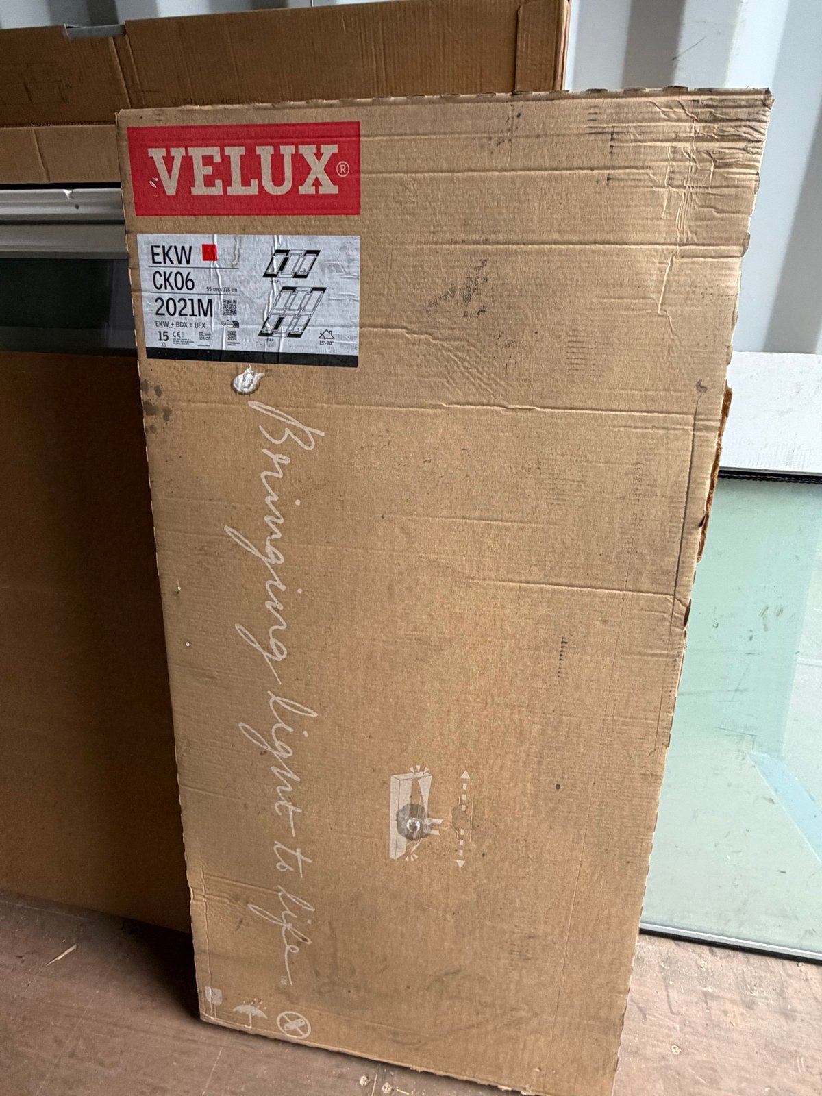 Nieuw Velux gootstuk EKW CK06 2021M, Ophalen, Minder dan 80 cm, 120 tot 160 cm, Nieuw