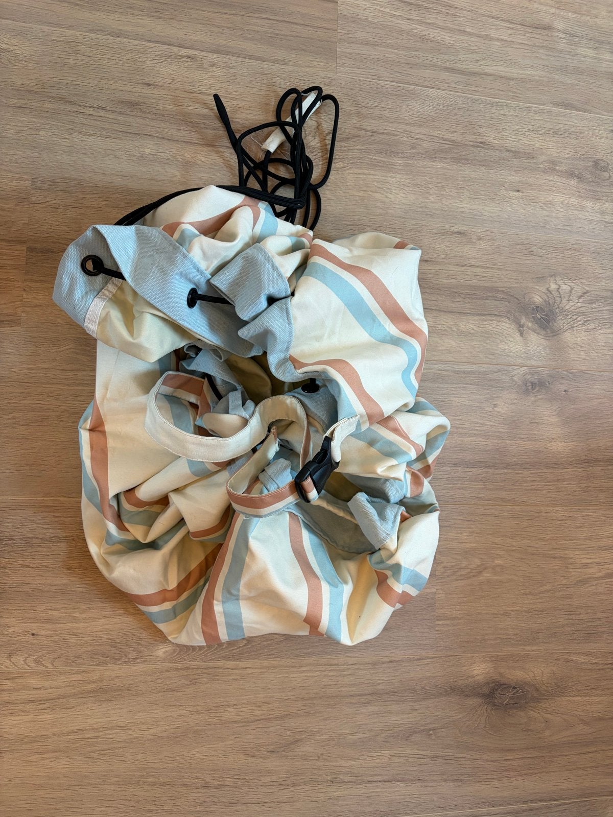 Play&Go 2-in-1 Speelmat/Strandkleed met Strepenpatroon, Ophalen of Verzenden, Gebruikt, Speelkleed
