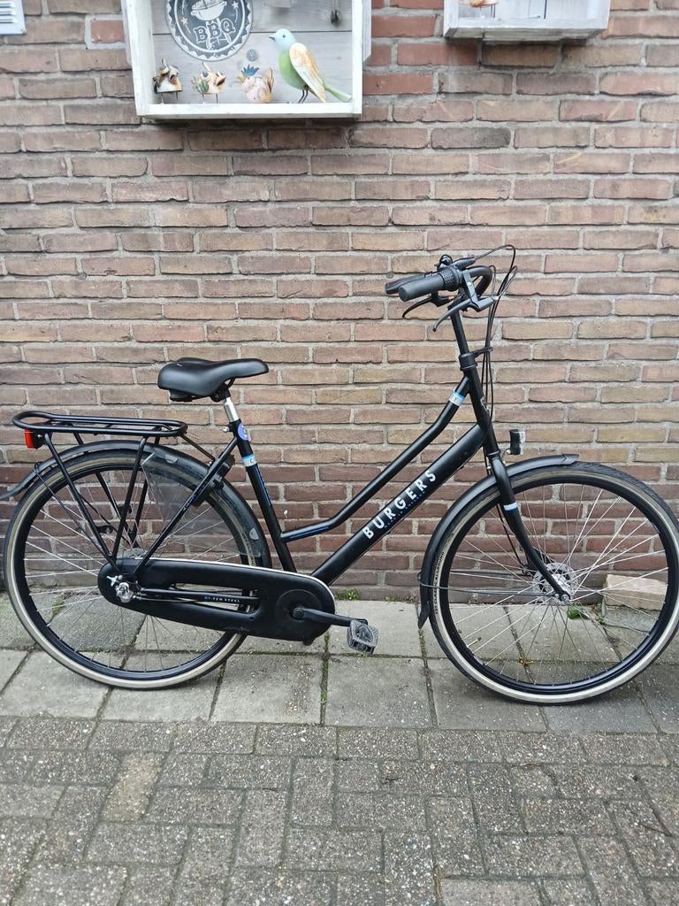 28" Burgers City C3 Meidenfiets Schoolfiets ZGAN., Fietsen en Brommers, Fietsen | Meisjes, Versnellingen, Zo goed als nieuw, Overige merken