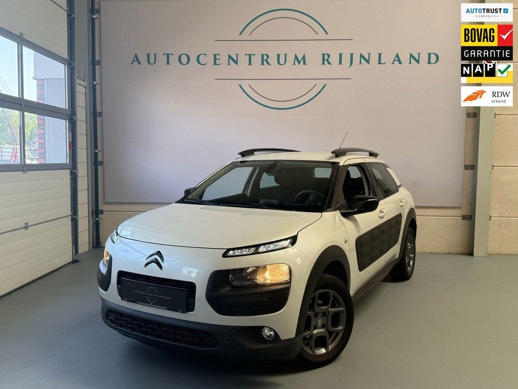 Citroen C4 Cactus 1.2 PureTech Business Automaat, Trekhaak, Auto's, Citroën, Stof, 725 kg, 82 pk, Origineel Nederlands