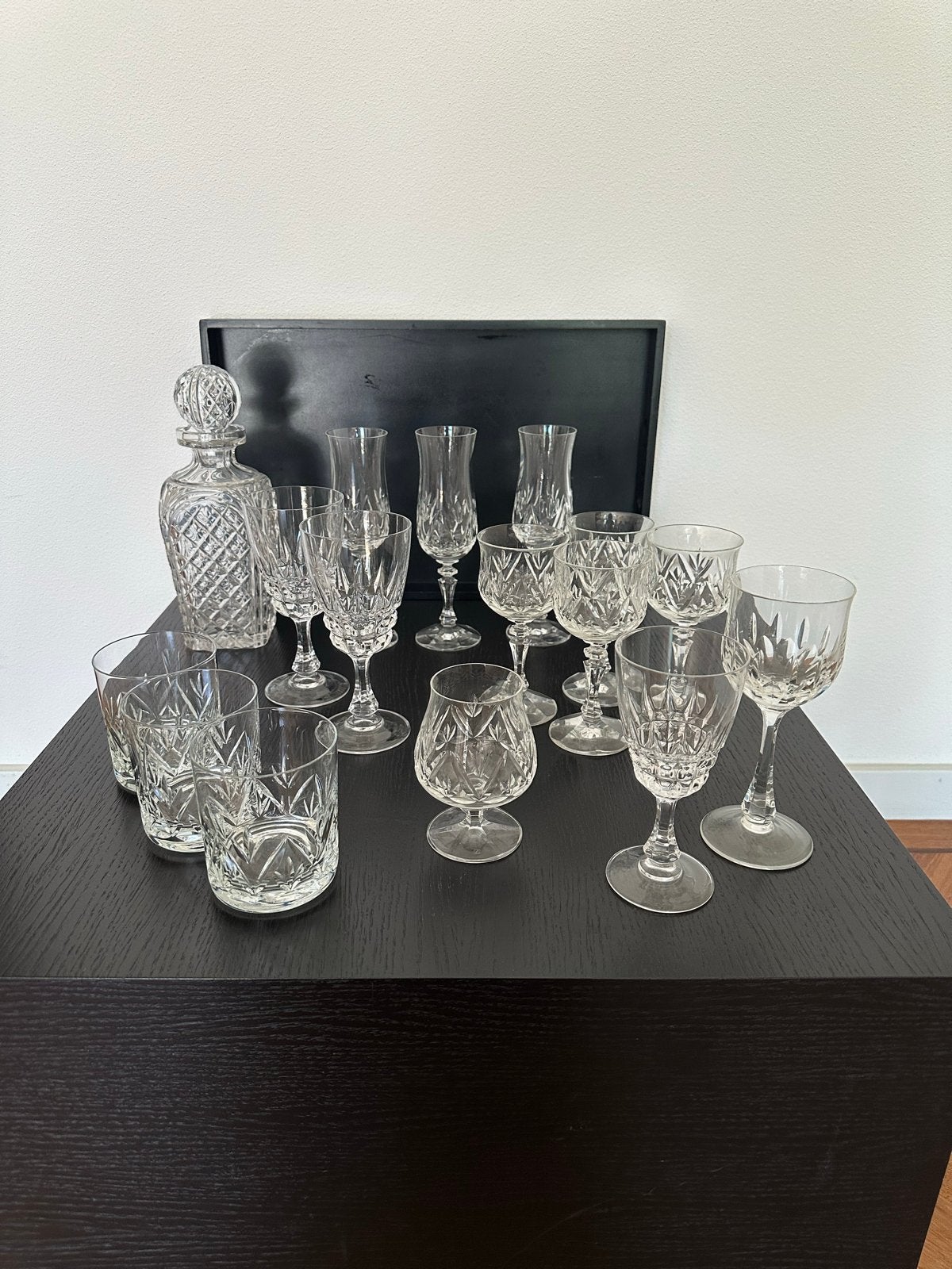 Kristallen Glazen en Karaffen Set, Ophalen of Verzenden