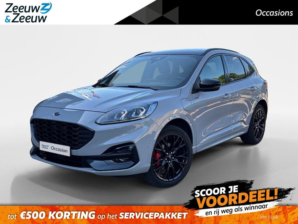 Ford Kuga 2.5 PHEV Graphite Tech Edition | NL Auto | Panoram, Auto's, Ford, Bedrijf, Te koop, Kuga, ABS, Achteruitrijcamera, Adaptieve lichten
