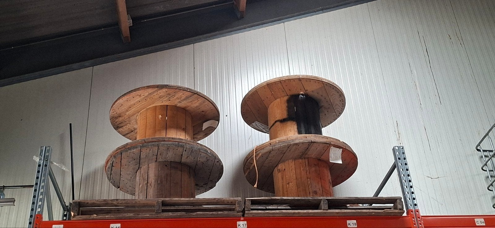 Grote houten kabelhaspels Ideaal voor decoratie of projecte, Ophalen, Gebruikt, Minder dan 200 cm, Overige typen