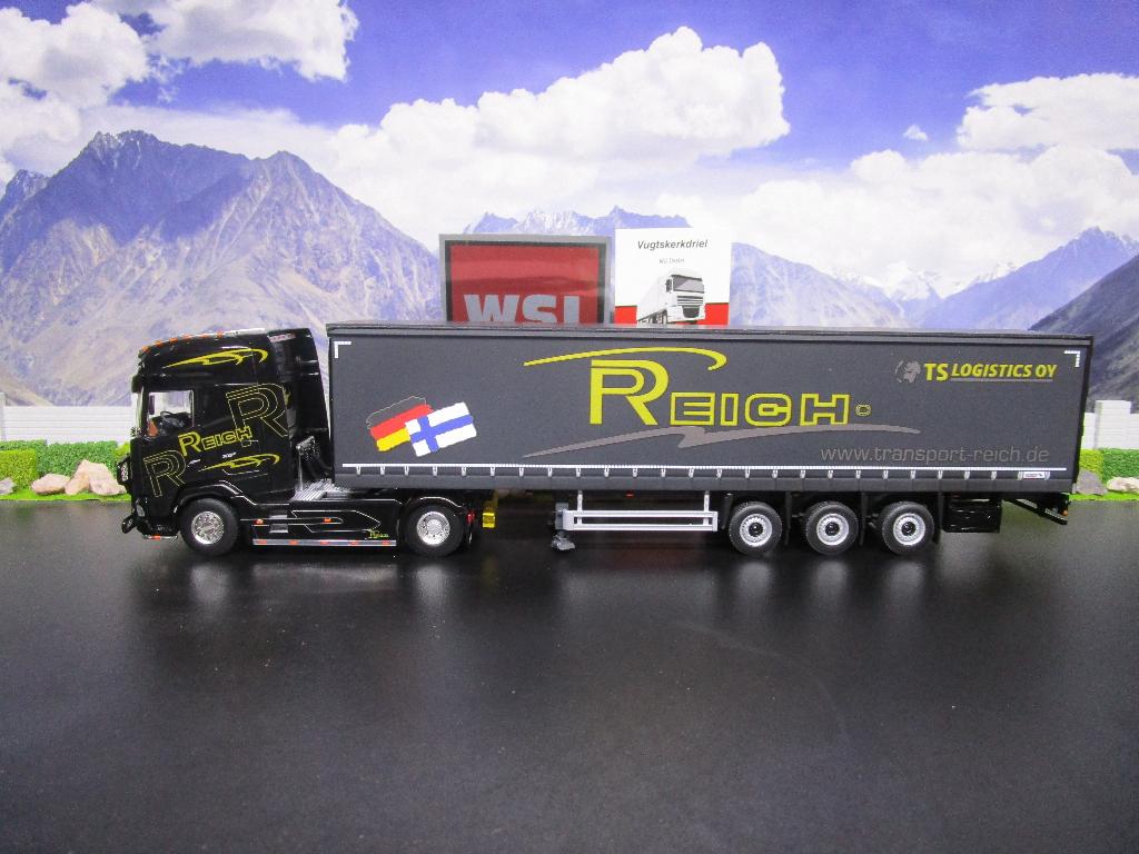 Wsi 01-4375 Transport Reich , Daf XG+, Hobby en Vrije tijd, Modelauto's | 1:50, Ophalen, Nieuw, Bus of Vrachtwagen, Wsi