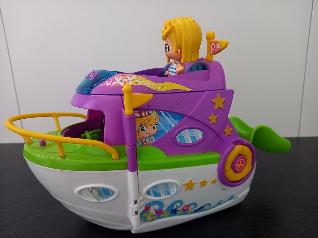 Pinypon jacht met motorboot, Kinderen en Baby's, Ophalen of Verzenden, Zo goed als nieuw, Overige typen