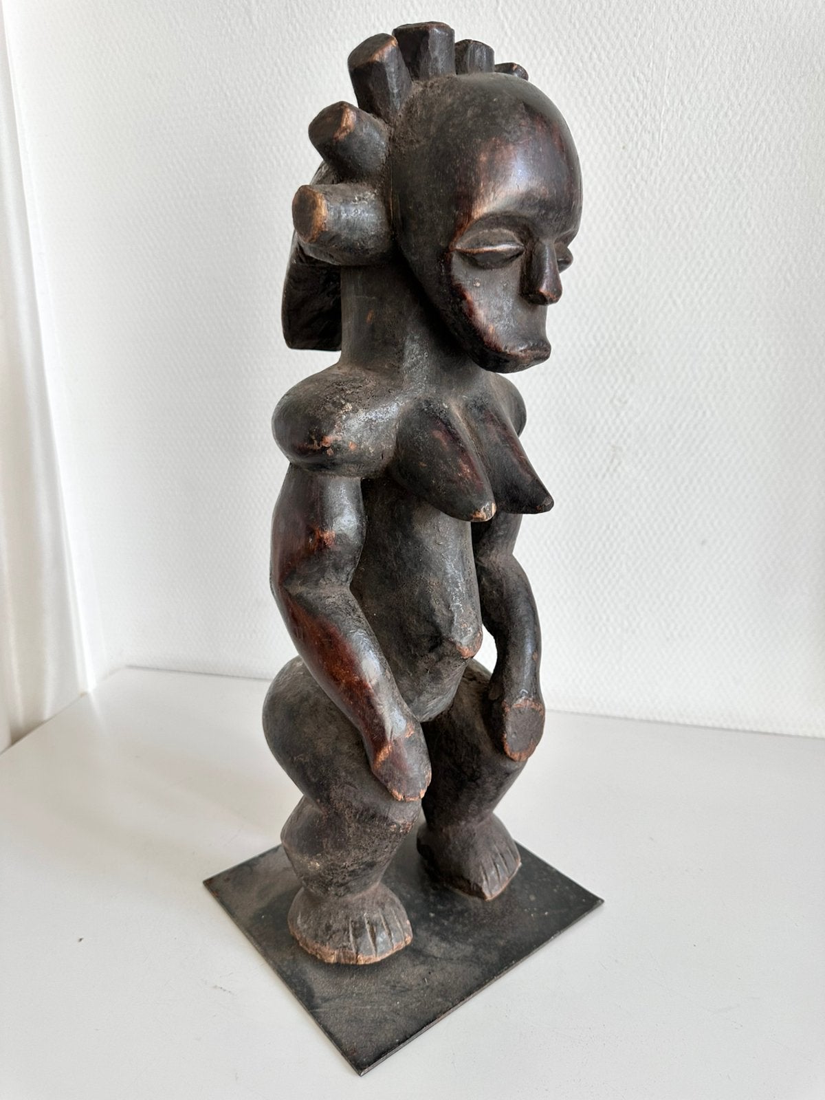 Fang Byeri voorouderbeeld Afrikaanse kunst Antropoloog 1950, Ophalen of Verzenden