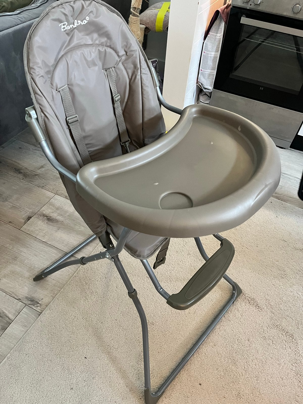 Mooie Bambino kinderstoel, goed inklapbaar, Kinderen en Baby's, Ophalen, Gebruikt, Inklapstoel, Afneembaar eetblad