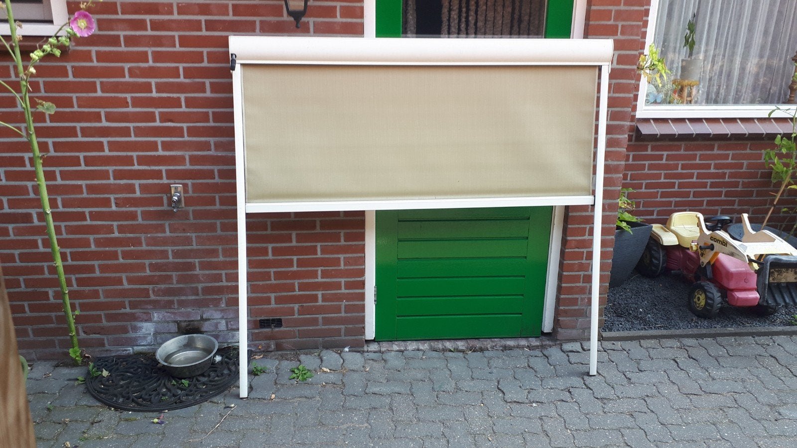 Screen zonnescherm  voor deur of raam, Ophalen, Gebruikt, Minder dan 250 cm, 150 tot 300 cm
