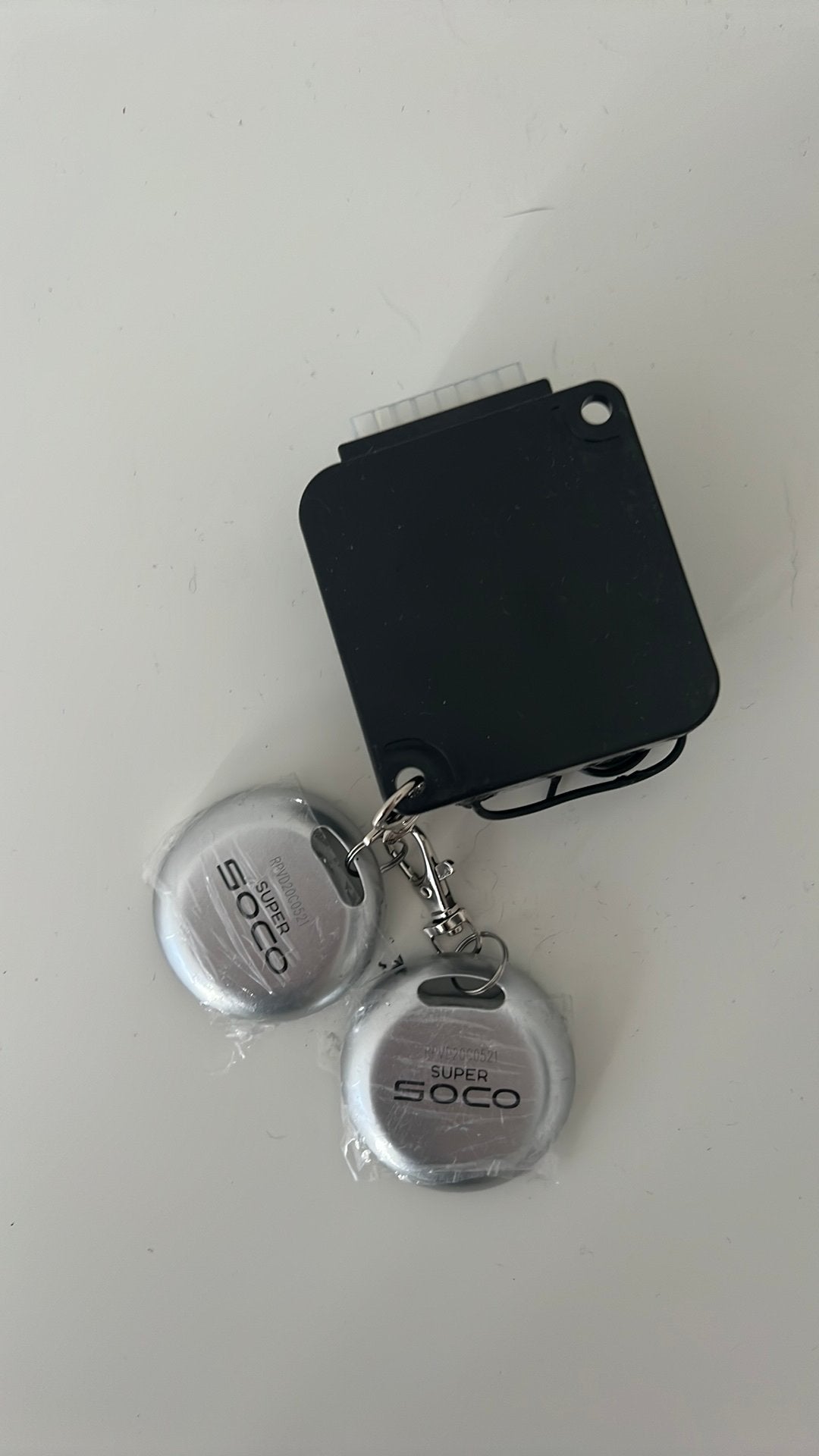 Originele Super Soco Cux Alarm geschikt voor Go Scooters, Ophalen of Verzenden, Zo goed als nieuw, Overige typen, Overige merken