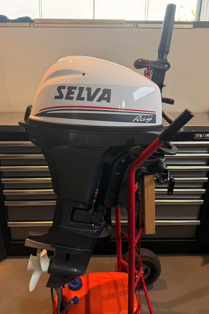 Selva Ray 8 (Yamaha) buitenboordmotor + Rana boot, Ophalen, Zo goed als nieuw, Buitenboordmotor