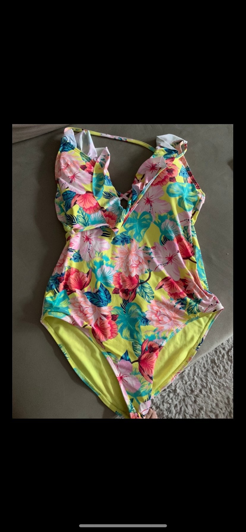 Nieuw Primark Badpak Maat L met Tropische Print, Kleding | Dames, Badmode en Zwemkleding, Ophalen of Verzenden, Nieuw, Meerkleurig