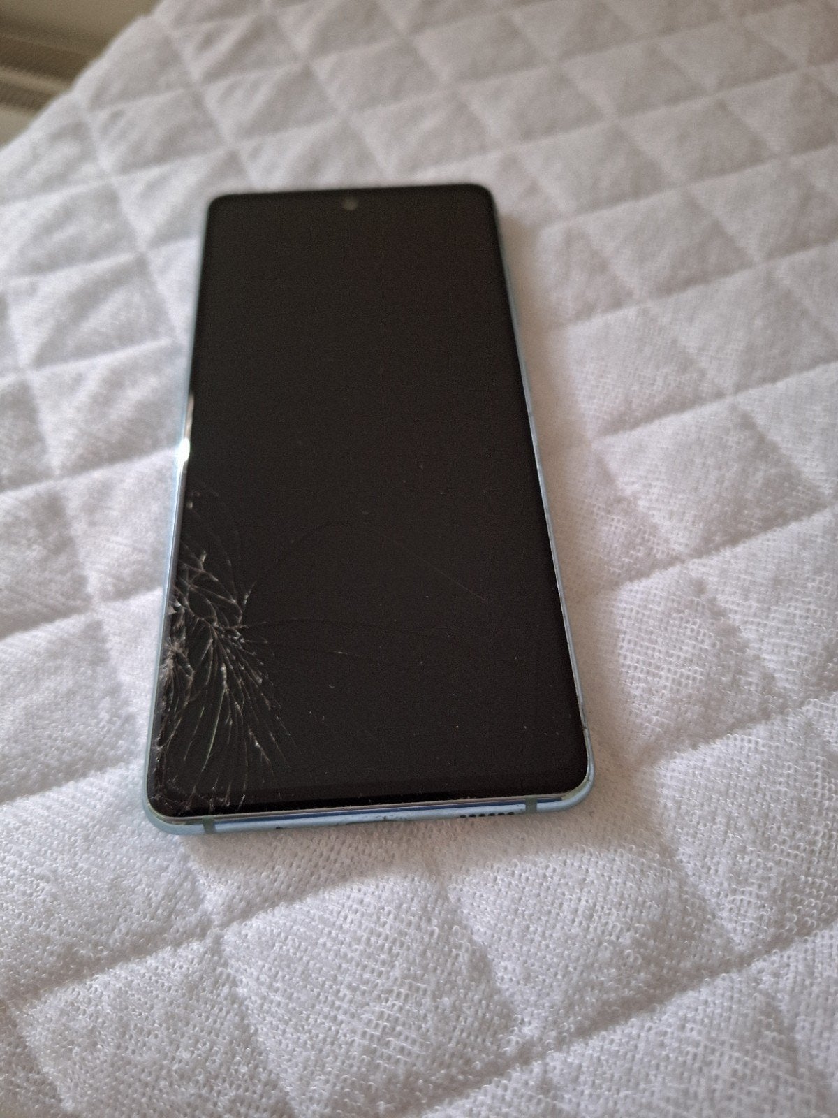 Galaxy S20 FE 5G 128gb Scherm beschadigd, Ophalen, Gebruikt, Galaxy S20, Blauw