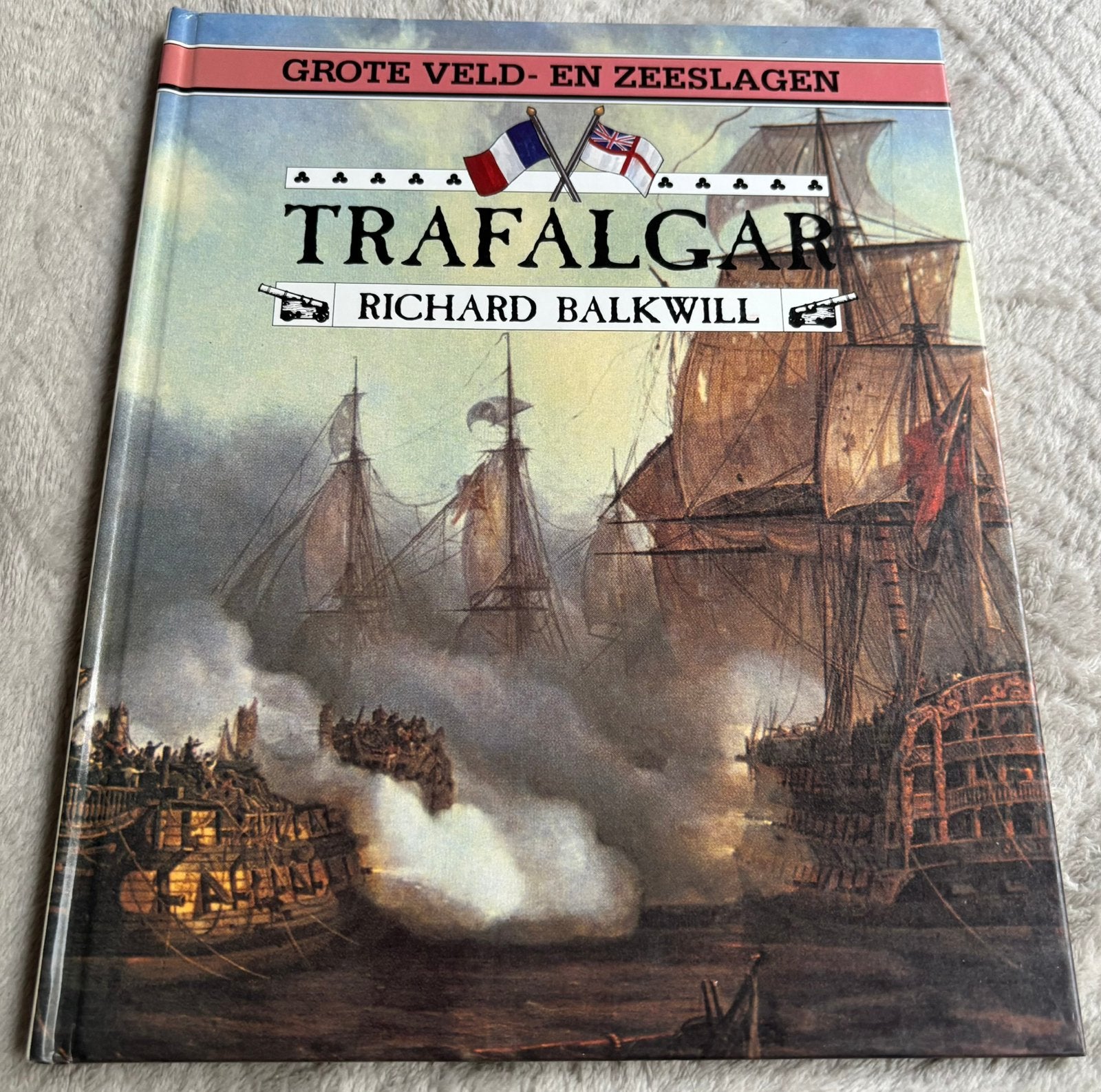 19e eeuwse scheepvaart HC boek: Trafalgar, Gelezen, Ophalen of Verzenden, Voor 1940, Overige onderwerpen