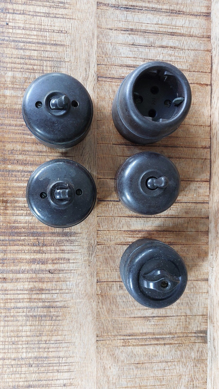 Antiek of vintage schakelmateriaal, Doe-het-zelf en Verbouw, Elektra en Kabels, Ophalen of Verzenden, Gebruikt