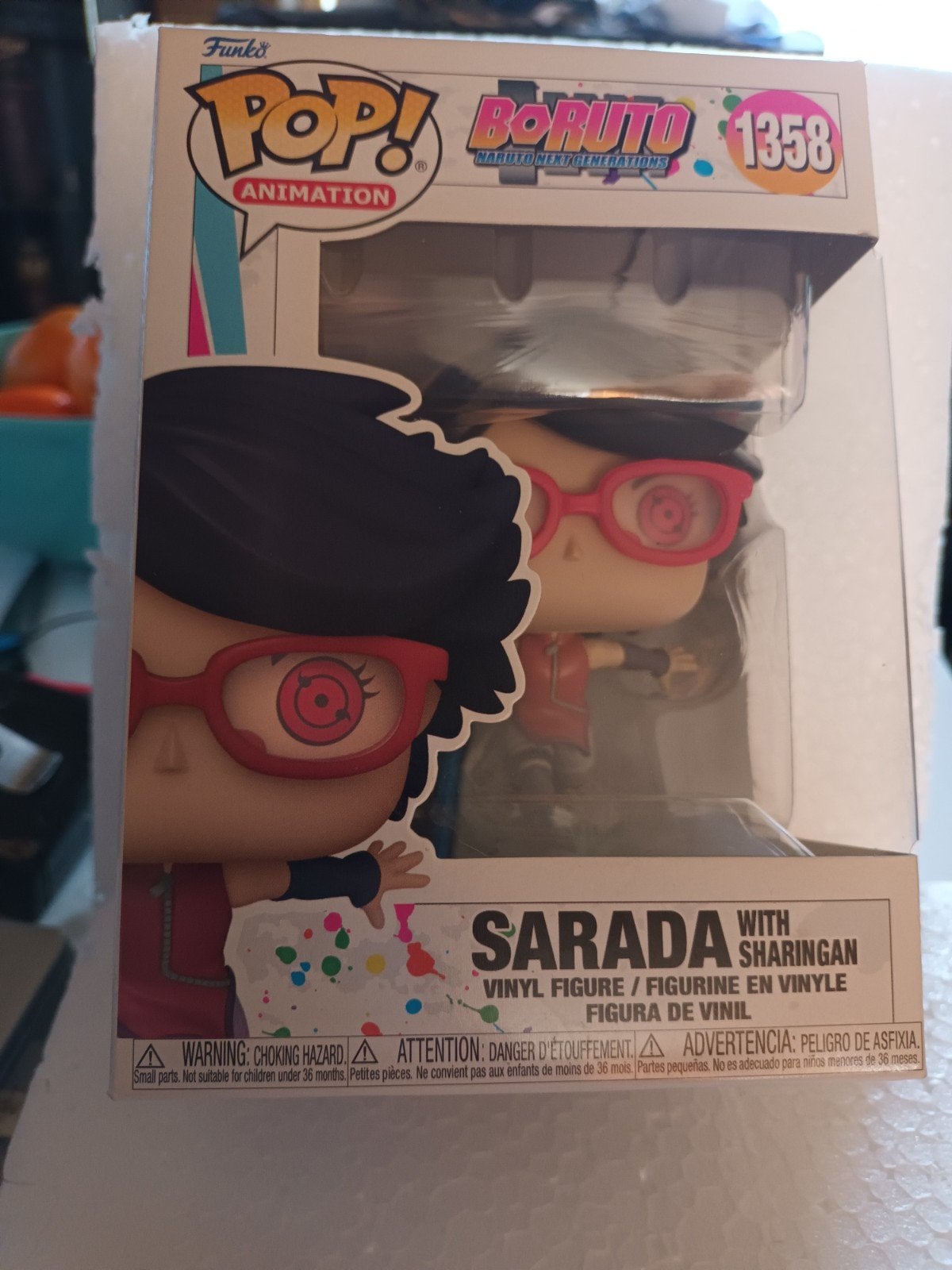 Funko Pop! Boruto Sarada with Sharingan #1358, Ophalen of Verzenden, Nieuw