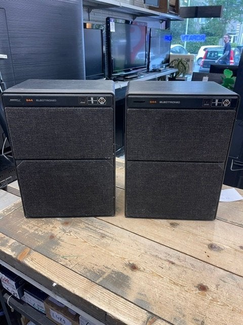 Philips MFB boxen 22RH544, Audio, Tv en Foto, Ophalen, Philips, Overige typen, 60 tot 120 watt