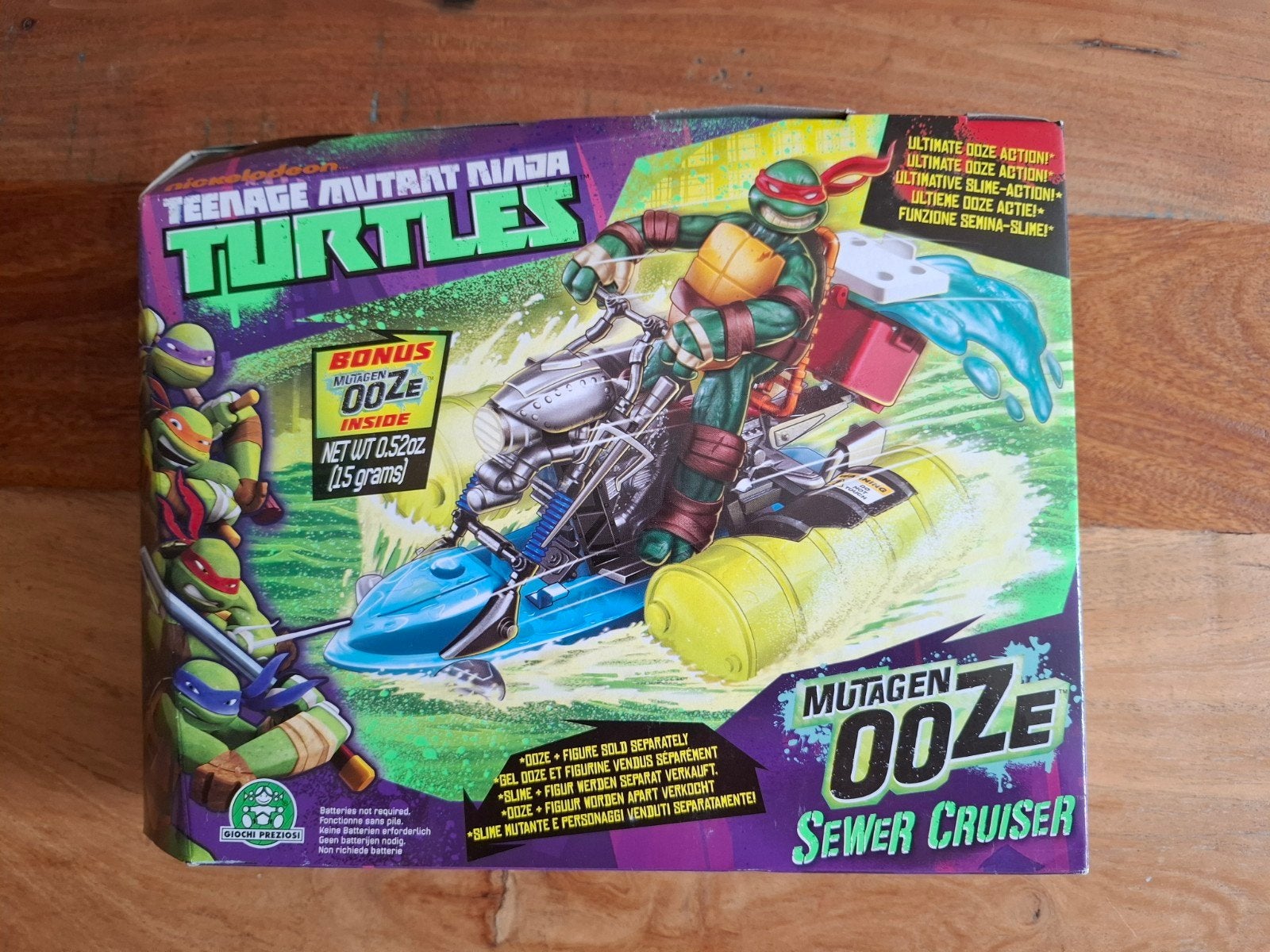 TMNT Nickelodeon Sewer Cruiser met Ooze, Ophalen of Verzenden, Nieuw