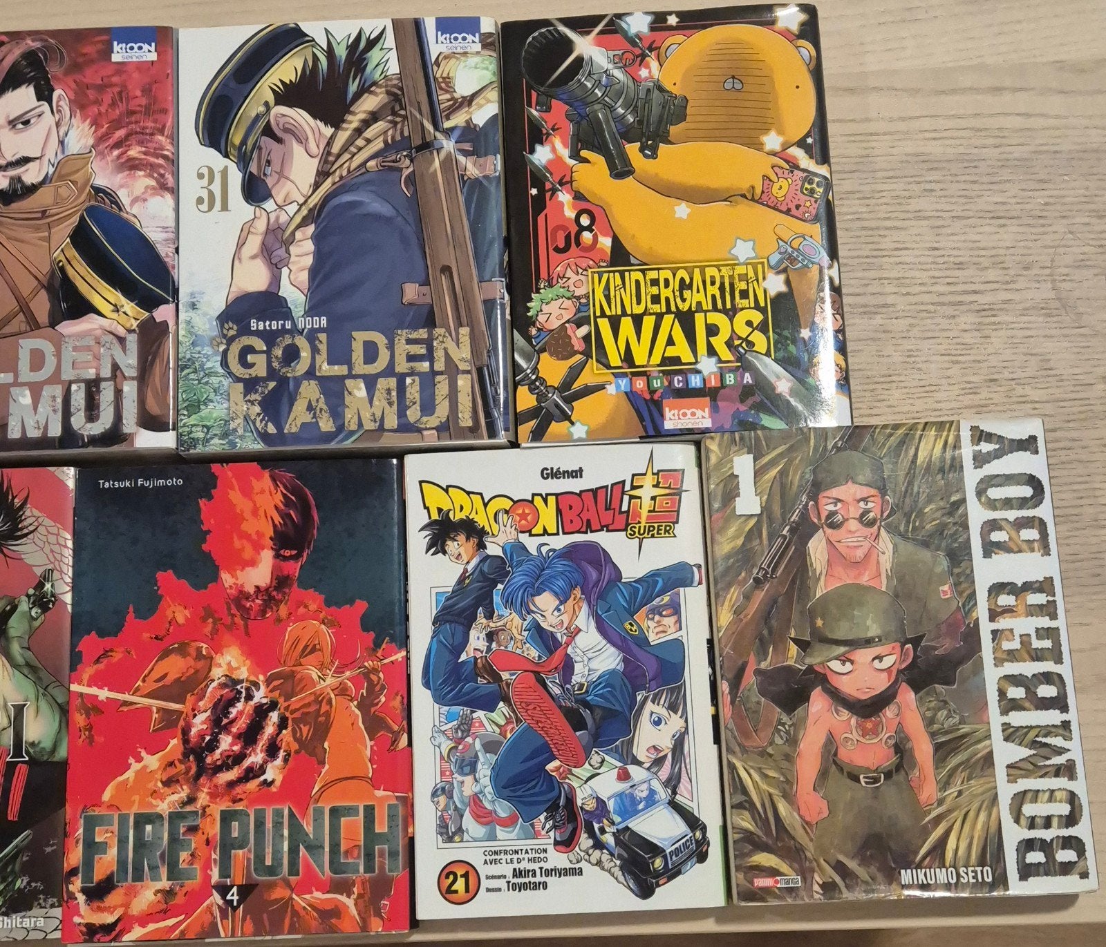 11 manga in het Frans – Gebruikt, zeer goede staat – €55, Meerdere stripboeken, Ophalen of Verzenden, Zo goed als nieuw
