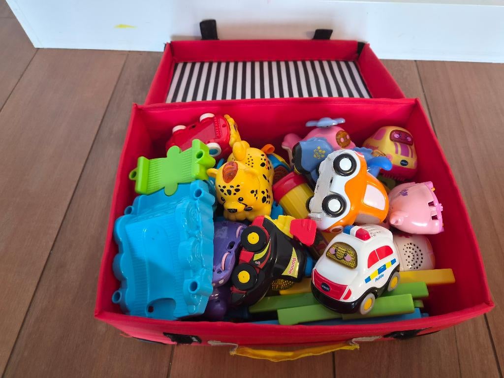 Set Vtech Toet Toet auto's en Zoef Zoef dieren, Kinderen en Baby's, Speelgoed | Vtech, Ophalen, Gebruikt, 2 tot 4 jaar