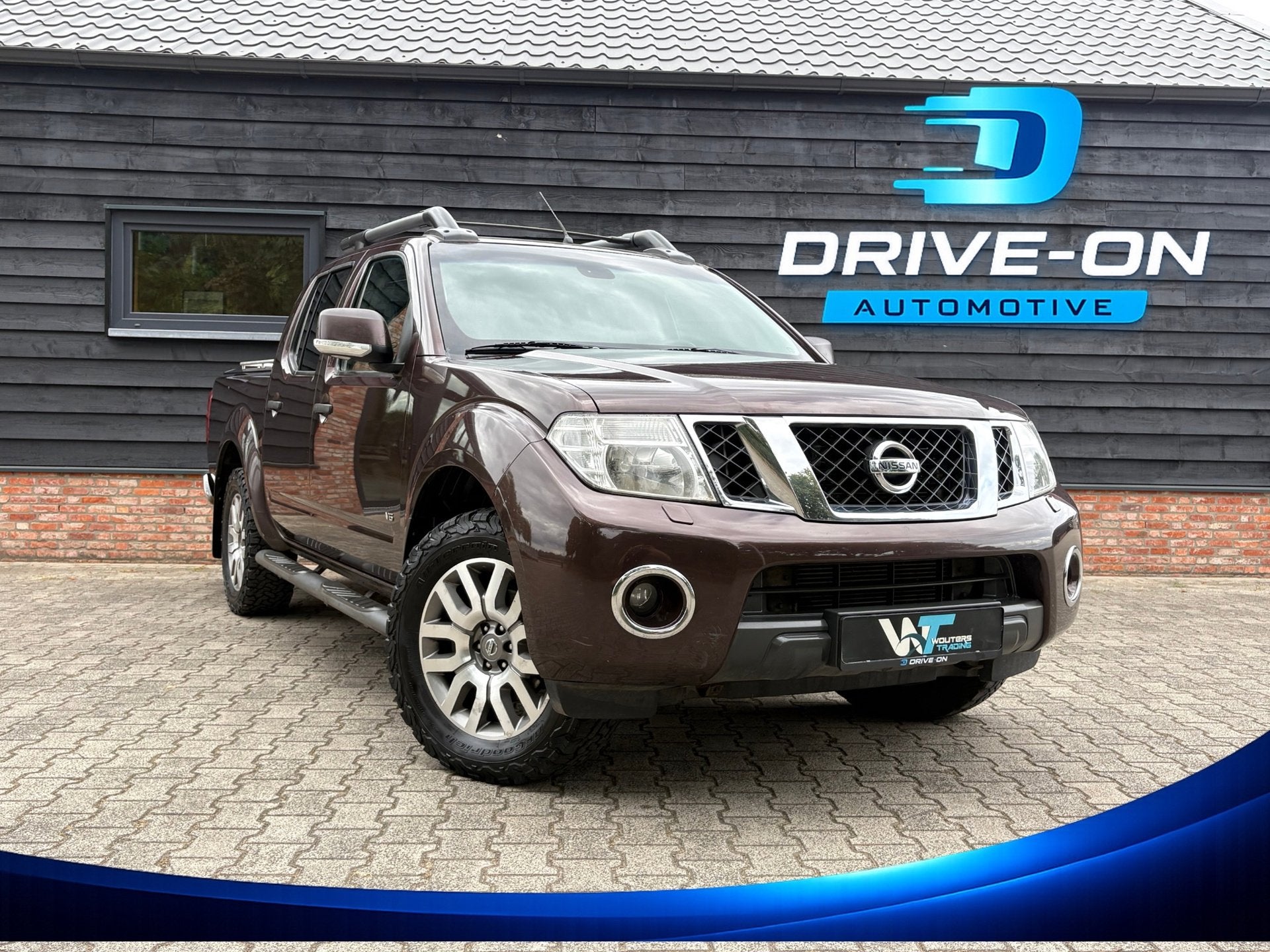 Nissan Navara 3.0 V6 - 5 pers - Leder - 4x4 - 3500kg trekken, Auto's, Nissan, Automaat, Stoelverwarming, Gebruikt, Overige modellen