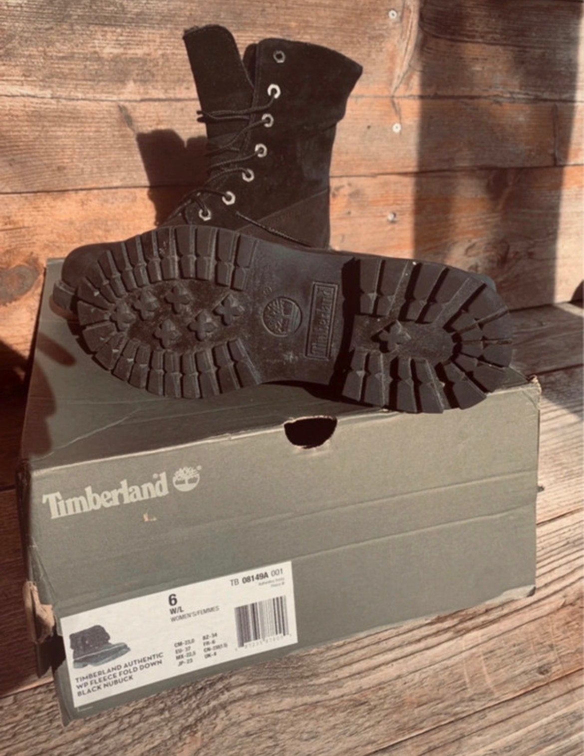 Timberland Zwarte Laarzen - Maat 37, Ophalen of Verzenden, Nieuw, Zwart, Lage of Enkellaarzen