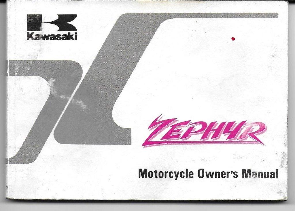Kawasaki Zephyr manual handleiding (4655z), Ophalen of Verzenden, Kawasaki