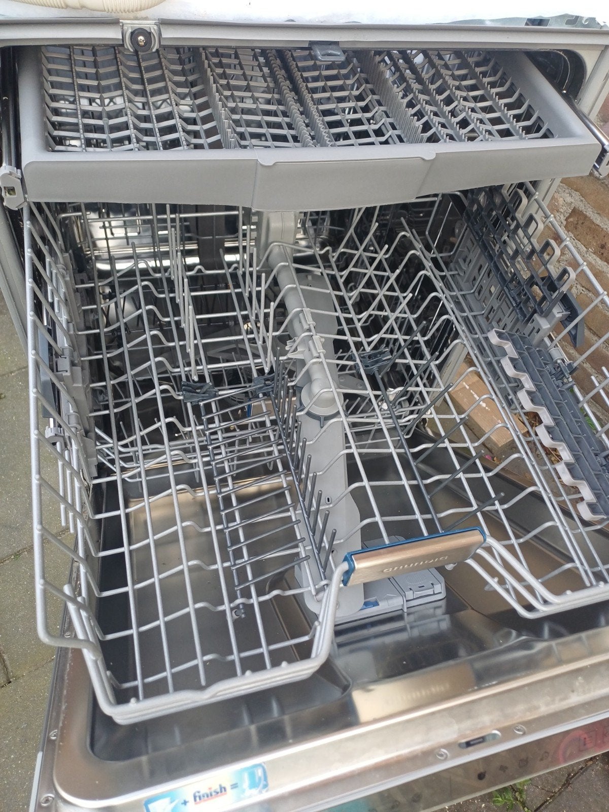Vaatwasser grundig 1jaar oud., Witgoed en Apparatuur, Vaatwasmachines, Ophalen, Inbouw, Minder dan 85 cm