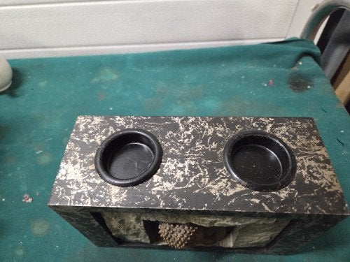 waxinehouder boeddah in rots, Ophalen of Verzenden, 'T Olde Gre-j, Info@toldegrej.nl, Endepoelstraat 20f Didam