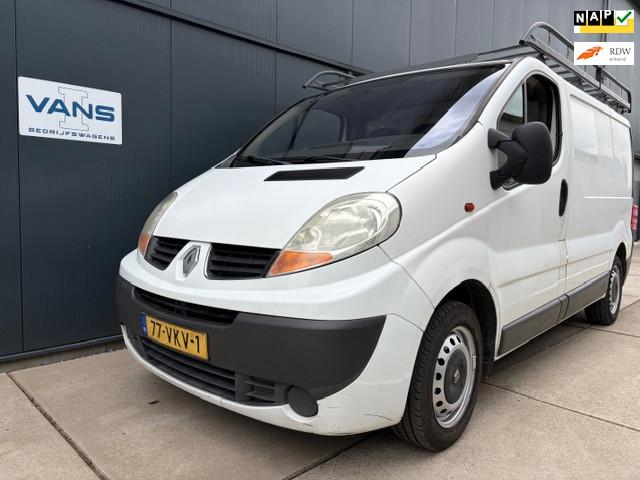 Renault Trafic 2000cc dCi T27 L1H1Airco, Alarm, Auto's, Voorwielaandrijving, Stof, Zwart, 4 cilinders