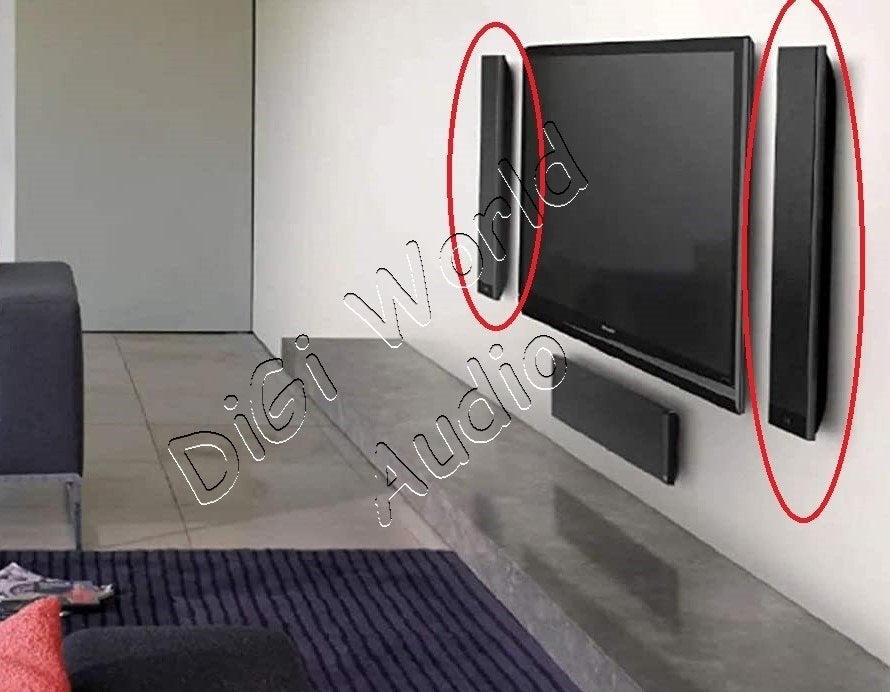 KEF T301 2½-weg ultra slanke spreakers, Audio, Tv en Foto, Luidsprekers, Speakerset, Ophalen of Verzenden, Zo goed als nieuw, KEF