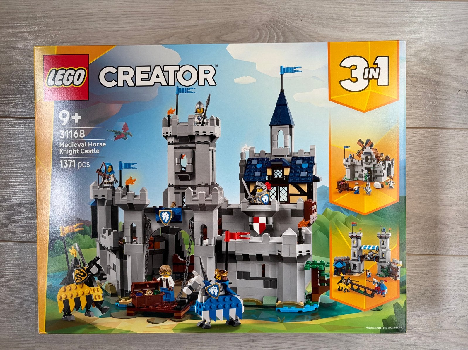 LEGO Creator 31168Middeleeuws Kasteel 3-in-1 Nieuw, Lego, Denemarken, Nieuw, Ophalen of Verzenden