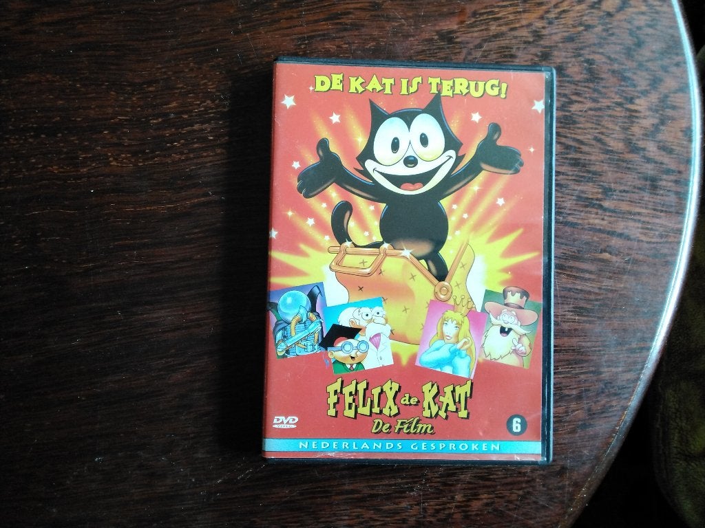 Felix de kat de film, origineel, Avontuur, Ophalen of Verzenden, Zo goed als nieuw, Vanaf 6 jaar