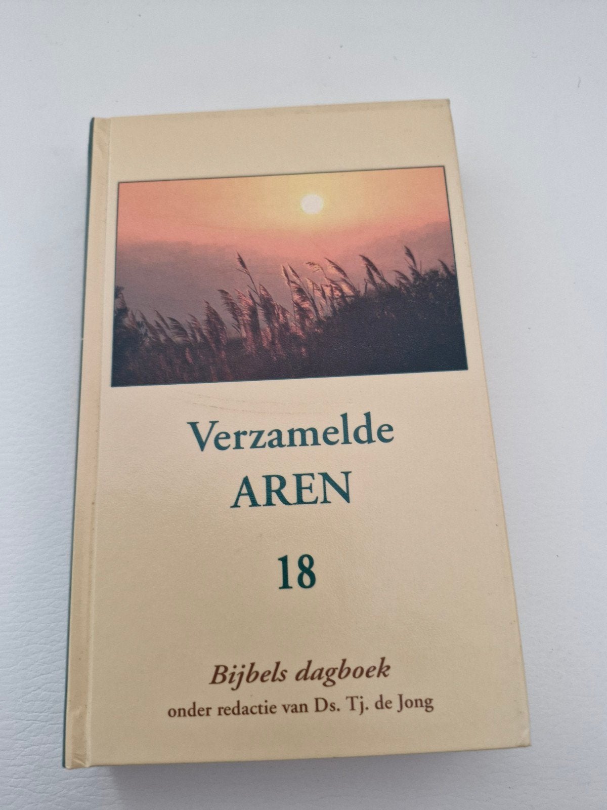 Verzamelde Aren 18 - Bijbels dagboek 2004, Boeken, Ophalen of Verzenden, Gelezen, Ds. Tj. de Jong (redactie), Christendom | Protestants