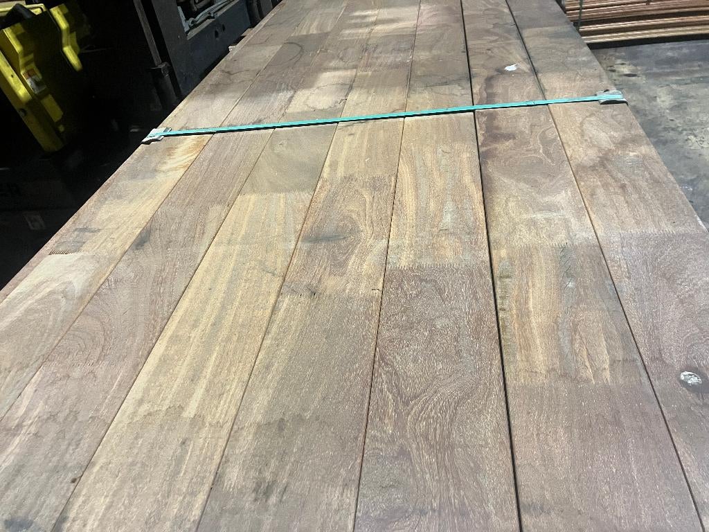 Hardhout-Cumaru–vlonderplanken-planken-gevelbekleding-27x143, Ophalen, Nieuw, Hout