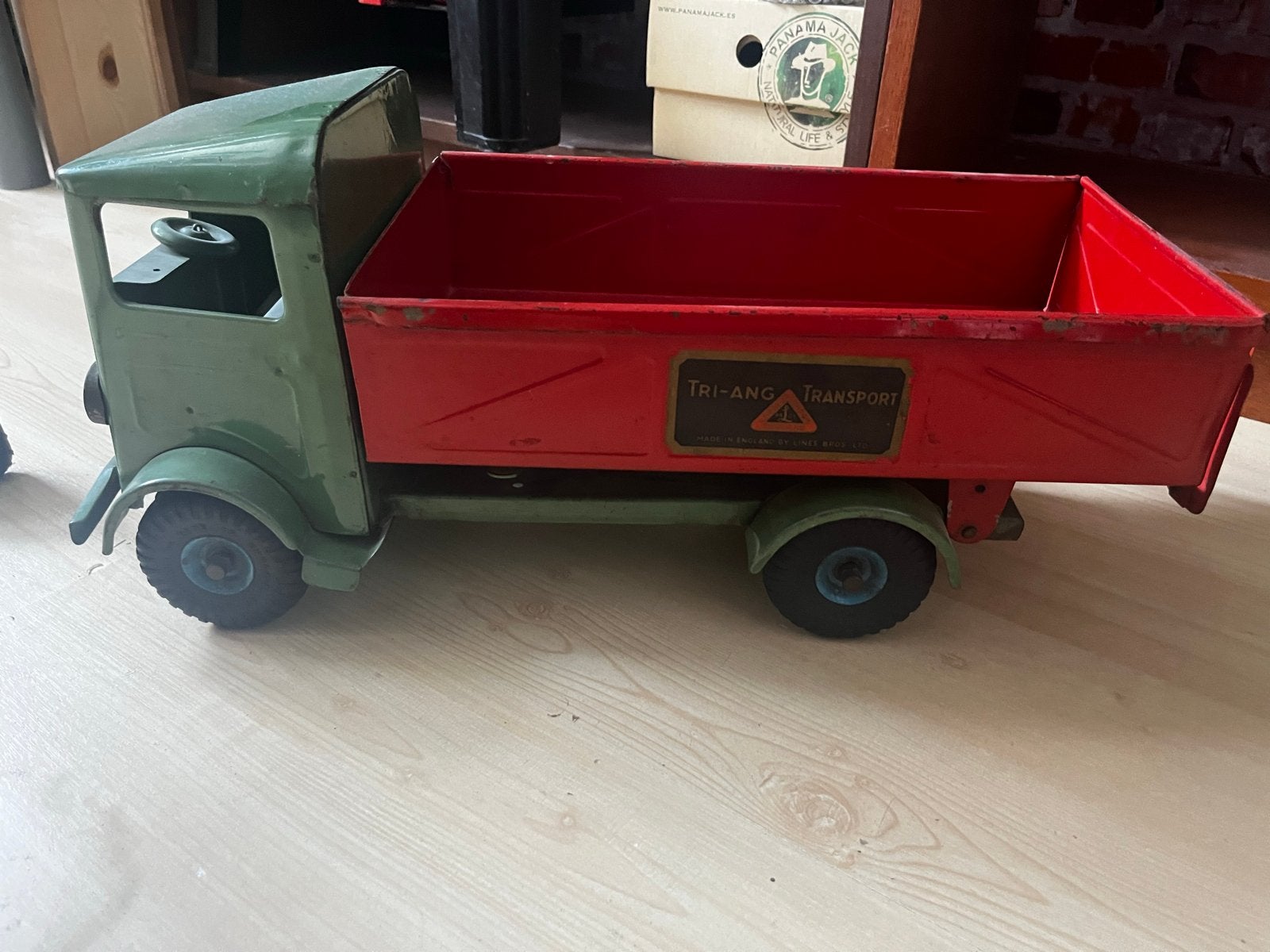 Vintage Tri-Ang Transport Kiepwagen - Jaren '50 Speelgoed, Ophalen of Verzenden