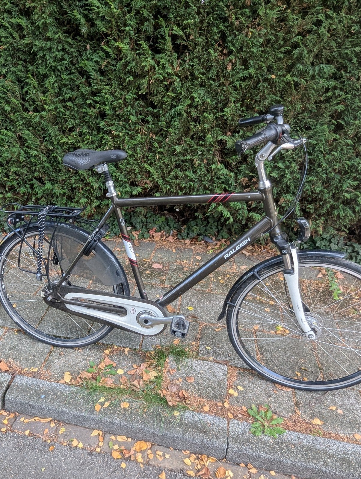 Stevige Raleigh Herenfiets – 7 Shimano Nexus Versnellingen, Fietsen en Brommers, Gebruikt, Versnellingen, 57 tot 61 cm, Trommelrem