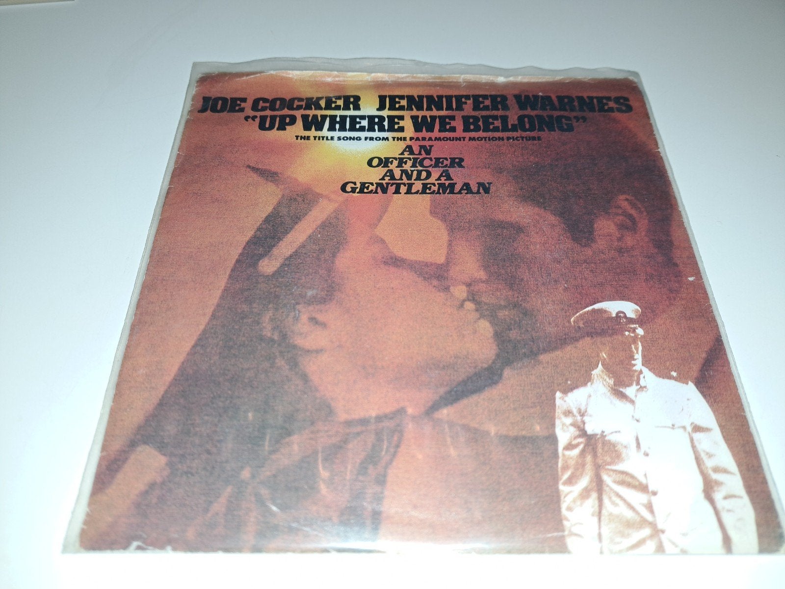 7" Joe Cocker & Jennifer Warnes : Up where we belong, Ophalen of Verzenden, Gebruikt, 7 inch, Overige genres