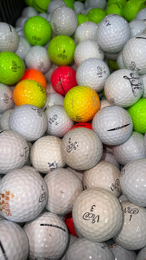Vice pro soft golfballen 50 stuks, Ophalen of Verzenden, Zo goed als nieuw, Bal(len)